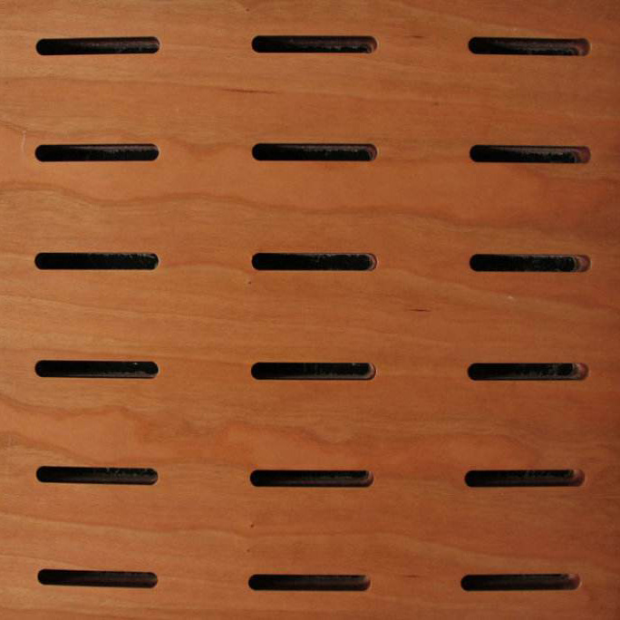 陶鋁條形孔吸音板